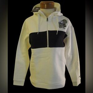 Nike New Orleans Saints Womens Mascot Logo Historic 1/2-Zip Hoodie